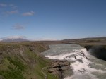 At Gullfoss...