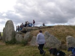 Oct 03 - West Kennet long barrow hosts a university trip