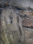 At Solstice 2003, this 'Sorcerer' may add new dimensions to one's thinking about the barrow. But the other megaliths were equally covered with chalk...
