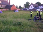 there was some consternation about a tent pitched just east of the Cove