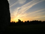 And then the sun went down...